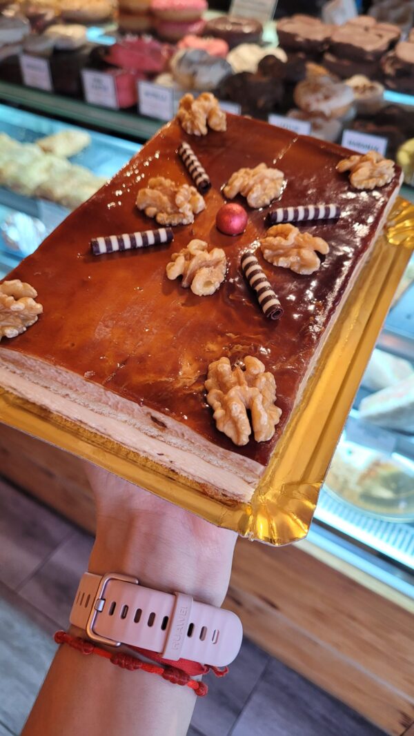 Tarta turrón